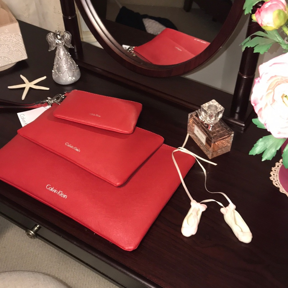 Calvin Klein Totes or Makeup Bags